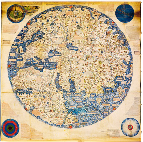 1459-يىلدىكى ياۋروپا دۇنيا خەرىتىسى