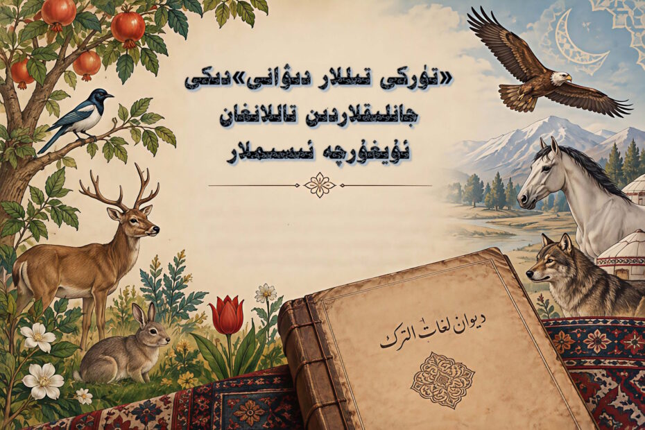 ‫«تۈركى تىللار دىۋانى»دىكى جانلىقلاردىن تاللانغان ئۇيغۇرچە ئىسىملار